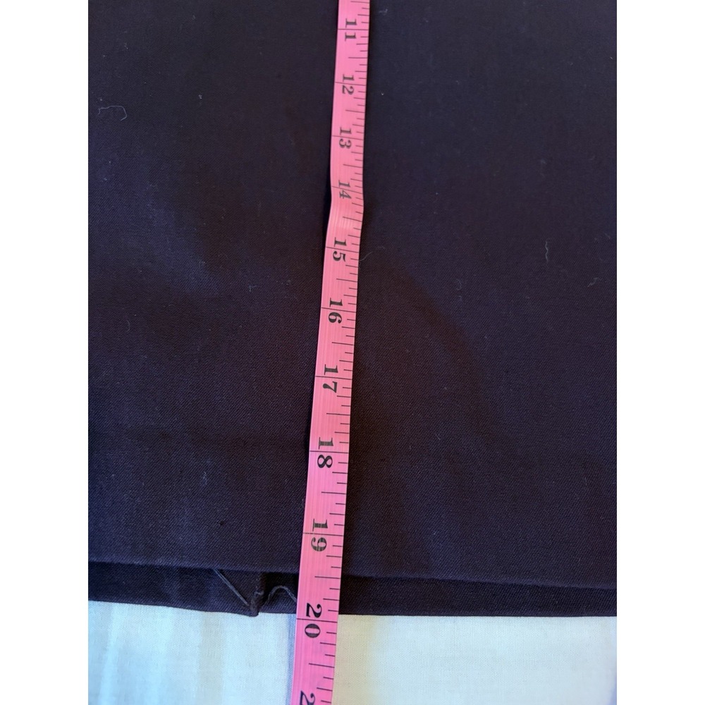 Banana Republic Dark‎ Purple Pencil Skirt Size 4 Academia Career Back zip Sexy - Picture 8 of 9